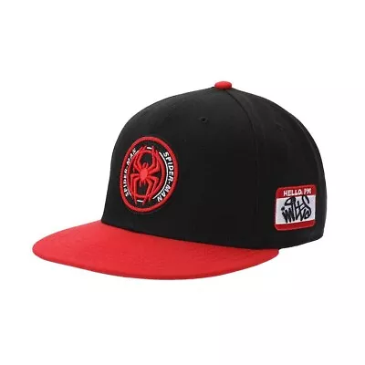 Miles Morales Embroidered Marvel Snapback Hat • $31