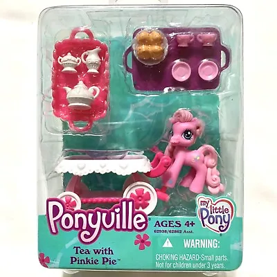 My Little Pony PONYVILLE Tea With Pinkie Pie Ages 4+ Horse Toy New In Box NOS • $34.99