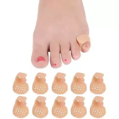 5 Pairs-Pinky Toe Cushion Splint Gel Toe Separators Little Toe Straightener Wi • $12.14