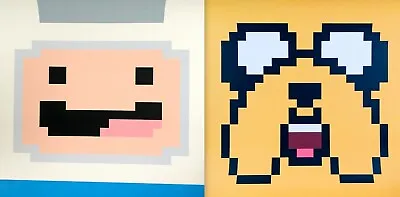 Delicious Design League - Adventure Time 8-bit Finn And Jake Mondo Print • $164.99