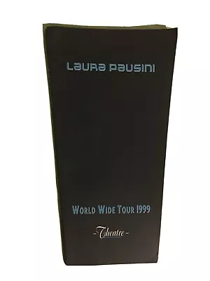 1999 Laura Pausini Theatre ULTRA RARE Book Of The World Wide Tour.Good Condition • £298.74