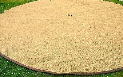 Bell Tent Mat - Coir Half Moon 3m 4m 5m 6m By Bell Tent Boutique • £197.99