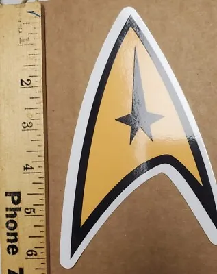 $5.99 • Buy Star Trek Starfleet Stickers Vintage Looking Logo 