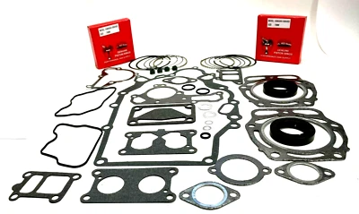 $99.95 • Buy Complete Gasket Set Seals & Piston Rings Fits Kawasaki John Deere Fd620d, Fd661d