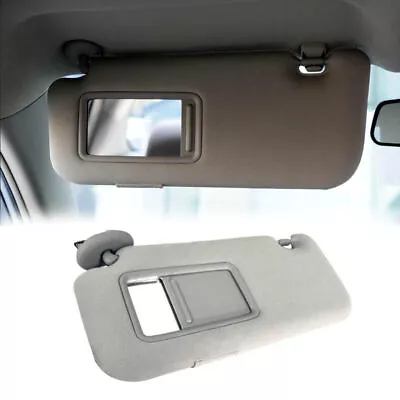 Sun Visor W/ Mirror Driver Left Side Gray Fit For Toyota Corolla 2009 2010-2013 • $38.99