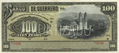 Mexico - 100 Mexican Pesos - Foreign Paper Money - Paper Money - Foreign • $160
