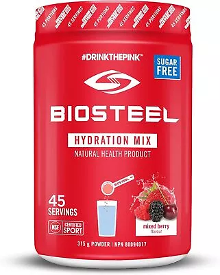 Biosteel Hydration Mix Sport Drink Powder Sugar Free Essential Electrolyte • $26.95