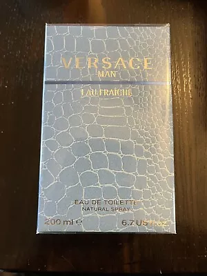 Versace Man Eau Fraiche 6.7oz/200 Ml Men's Eau De Toilette NIB • $70