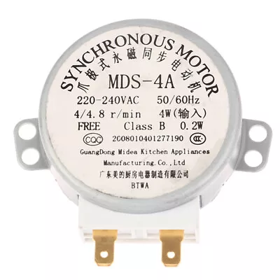 MDS-4A 220V Micro Turntable Synchronous Tray Motor Microwave Oven Accessorie  F2 • £5.89