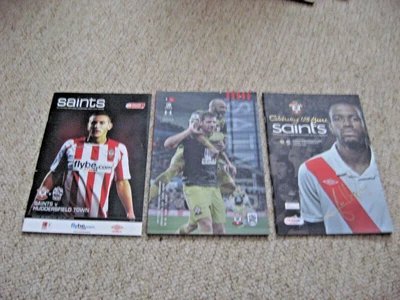 £1.40 • Buy 3 Huddersfield Town V Southampton Football Programmes