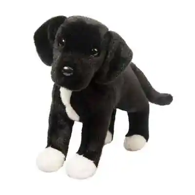 TWISTER The Plush BLACK LAB MIX Dog Stuffed Animal - Douglas Cuddle Toys - #2024 • $28.95