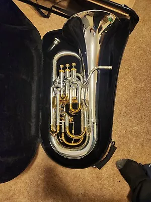 Euphonium TE-2052SG-2 Silver 4 Valve Well Maintained • $2250