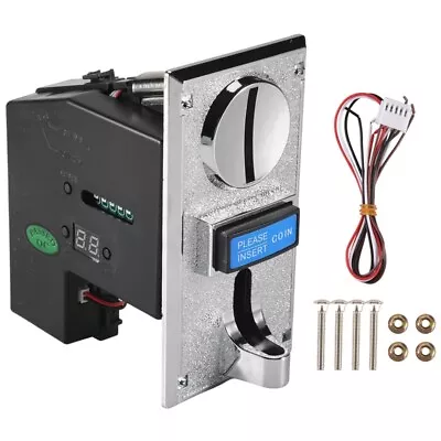Multi Coin Acceptor Selector For Mechanism Vending Machine Mech Arcade Game S3Z9 • $19.37