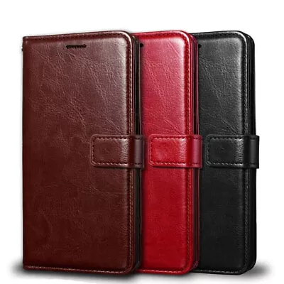 $14.99 • Buy For IPhone 8 PLUS,7 PLUS Wallet Case, Elegant Horse Skin Texture Leather Cover