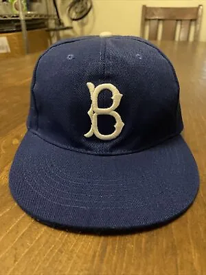 Brooklyn Bums Snapback Hat Promo Dodgers Cap Blue Adjustable Logo Baseball MLB • $15.10