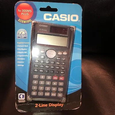 Casio Fx-300MS PLUS Scientific 2 Line Display Caculator • $33.70