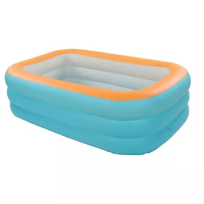 Foldable Inflatable Swimming Pool Practical Space Saving Inflatable(1.5m/5ft) • £41.06