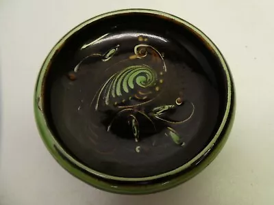 Mid Century Herman Kahler Danish Pottery Plate Dish Scandinavian Painted Bird • $36.53