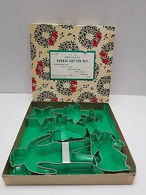 VERITAS CHRISTMAS COOKIE CUTTER SET GMT Co. New York No. 4000 Original Box • $10.80