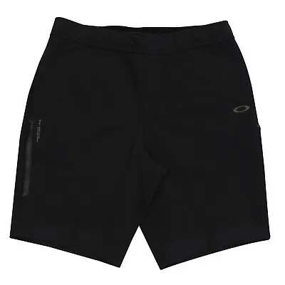 Oakley Tech Knit Short Mens Size M Medium Athletic Blackout Gym Track Shorts • $22.52