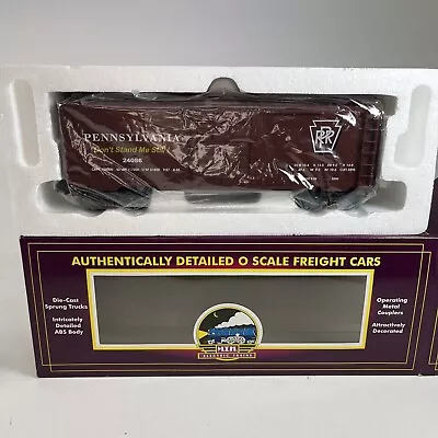 MTH Premier MT-9302L  Pennsylvania PRR Merchandise Service 40' Box Car  #24086 • $37.99