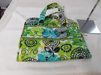 Vera Bradley Hanging Toiletries Organizer Limes Up VGUC • $8.29