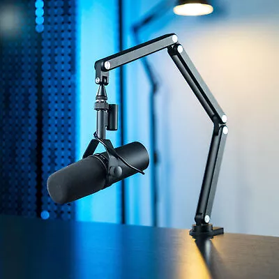 £49.99 • Buy Grey 360° Microphone Arm Stand Suspension Boom Scissor Mic Stand For Shure SM7B