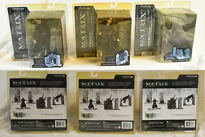 McFarlane Toys The Matrix Trinity Neo & Morpheus Damaged Package Yellowing • $75