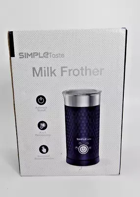 SIMPLETASTE Milk Frother 4-In-1 Electric Milk Steamer Automatic Hot And Cold • $27.95