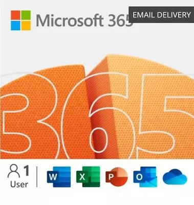 Microsoft Office 365 - 1TB OneDrive Cloud Storage  - 12 Months • $29.99