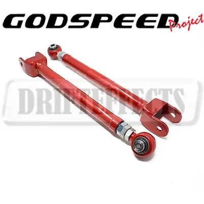 For G35 Sedan 03-06 / Coupe 03-07 Godspeed Adjust Rear Toe Arms W/ Bucket Delete • $187