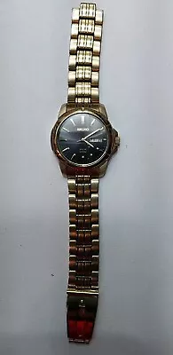 Seiko V158-0AL8 Solar 100M Day/Date Japan Men’s Watch Parts/Repair  • $15