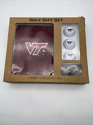 TEAM GOLF COLLEGIATE GOLF GIFT SET VIRGINIA TECH Hokies -M • $24.50