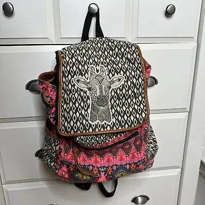 Mossimo Bohemian Giraffe Backpack Bag • $24.37