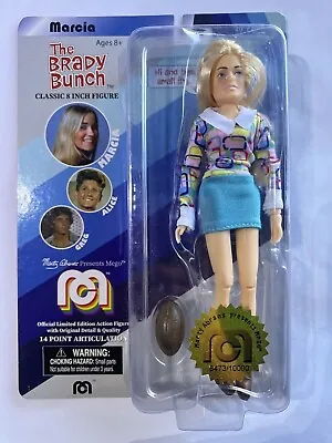 Mego The Brady Bunch Marcia 8'' Limited Edition Action Figure Doll • $8.99