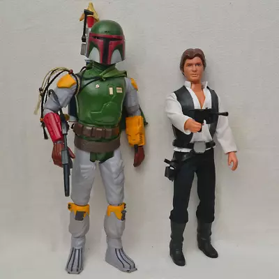 Star Wars Boba Fett  Han Solo 12  Inch LG VTG ORIG 1978-1979 Kenner • $237.50