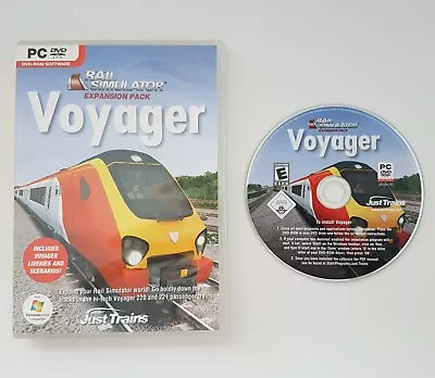 Voyager - Rail Simulator Expansion Pack - PC DVD - Train - Free Fast P&P! • £12.95