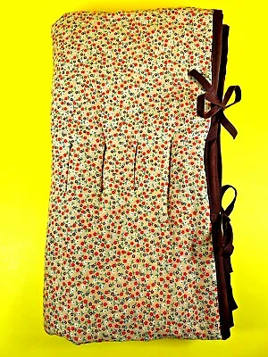 Vintage 60's Handmade Knitting Crochet Case W/ Various Hooks & Knitting Needles • $39.95