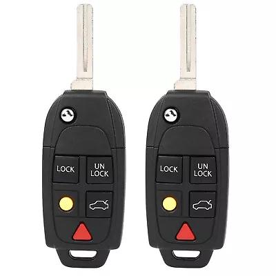 2 * For Volvo S60 S80 XC70 XC90 2004-2009 LQNP2TAPU  Remote Keyless Entry System • $101.16