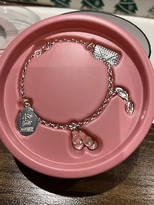 £44.99 • Buy Hallmark Keepsake Barbie Sterling Silver Charm Bracelet 45th Annivers New In Box