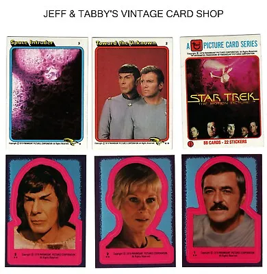 $0.99 • Buy 1979 Topps & Rainbo Bread Star Trek Cards & Stickers. See Drop Down Menu