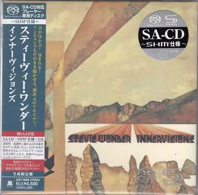 Stevie Wonder Innervisions Japan Mini Lp Sacd Shm Uigy 9068 Obi Motown • $79.99