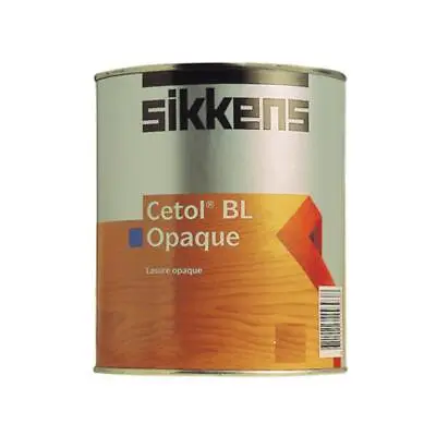 £93.09 • Buy Sikkens Cetol BL Opaque Woodstain Paint - 2.5 Litres And 5 Litres - White