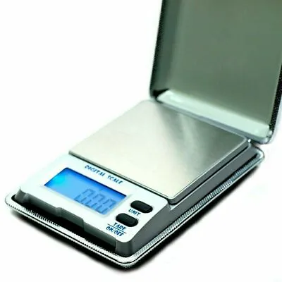 500g X 0.01g Digital Pocket Scale High Precision Gold Jewelry Medicine Reloading • $13.85