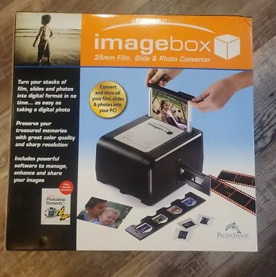 Pacific Imagebox Plus 35mm Film Slide And Photo Converter Brand New In Box 12MP • $94.59
