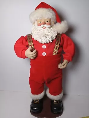 Vintage Dancing Santa Clause 1998 Animated Christmas Gemmy Christmas** Tested*  • $21