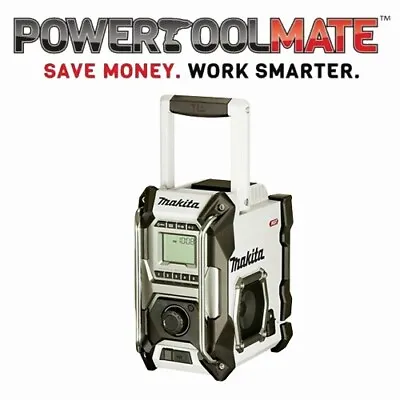 Makita MR001GZ01 40v Max XGT AM/FM Job Site Radio Body Only • £121.99