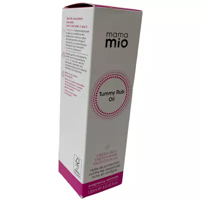 Mama Mio Tummy Rub Oil Omega Rich Stretch Mark Protection Oil 4 Ounce New • $19.57