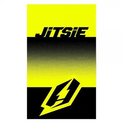 Jitsie Solid Trials Bike Multi Scarf / Buff / Neck Warmer. Top Quality. Yellow • $12.57