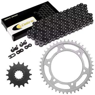 Black Drive Chain And Sprocket Kit For Yamaha YZF-R1 1998-2003 530-Chain Type • $44.01